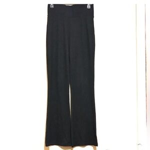 GAP Black Ribbed Waist Pants